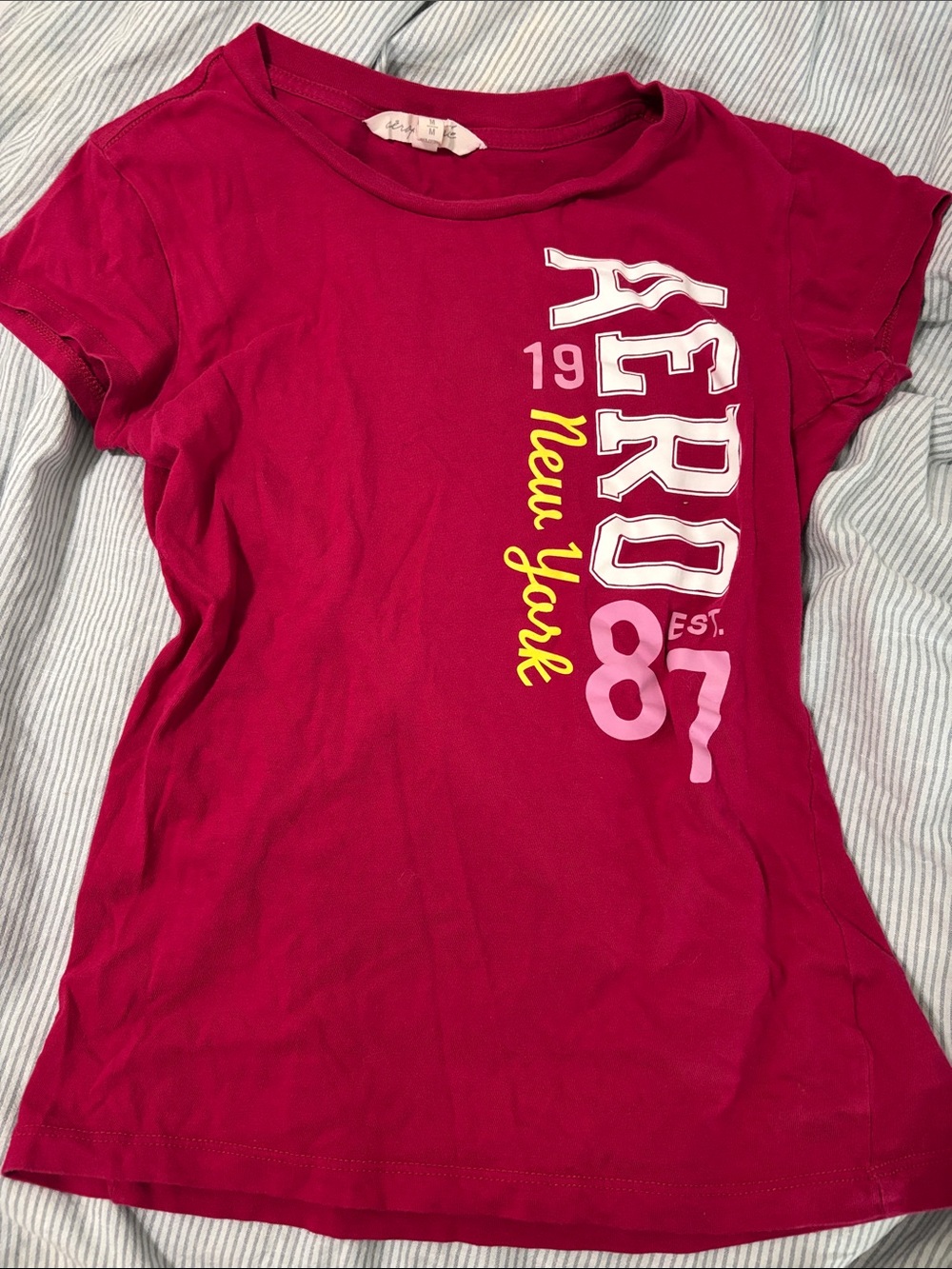 Aéropostale Red/Burgundy Tee